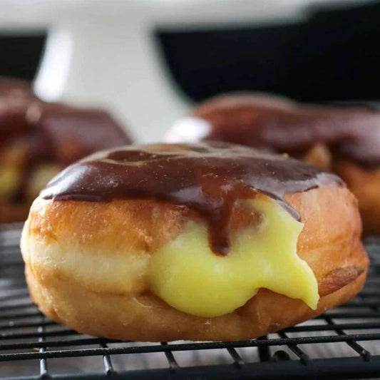 Such a Soft, Creamy, and Chocolatey Creampie.  Adding Kahlua to a Boston Cream Donut adds that Tangy Twist!